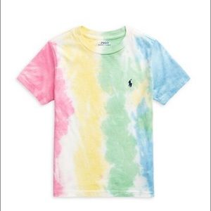 Ralph Lauren Boys Tie-Dye Crewneck T-Shirt  Size 6